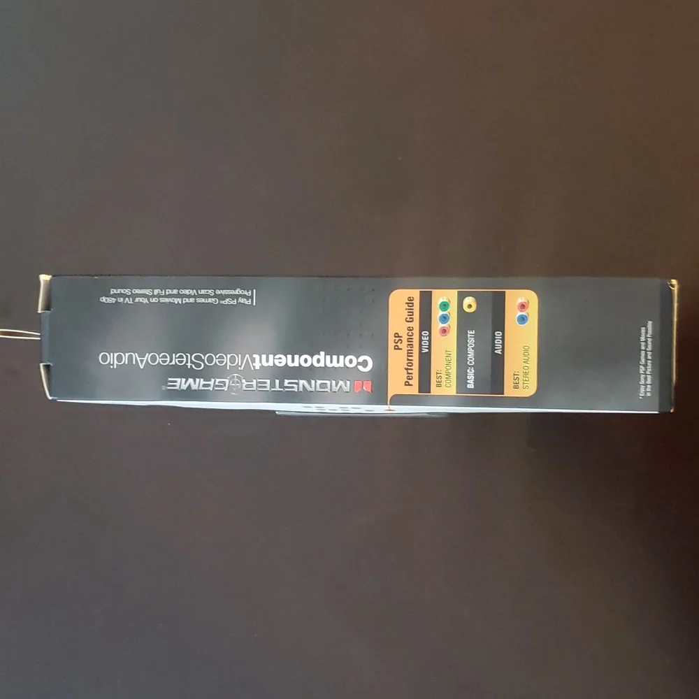 Monster Game Component Video Stereo Audio for PSP